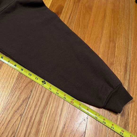 Vintage Orange County Choppers Sweatshirt Size Large Brown Pullover Y2K Biker - Picture 7 of 8